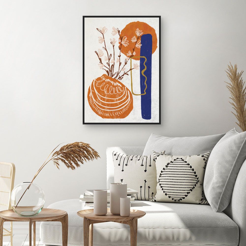 Tableau Fleurs et vase
