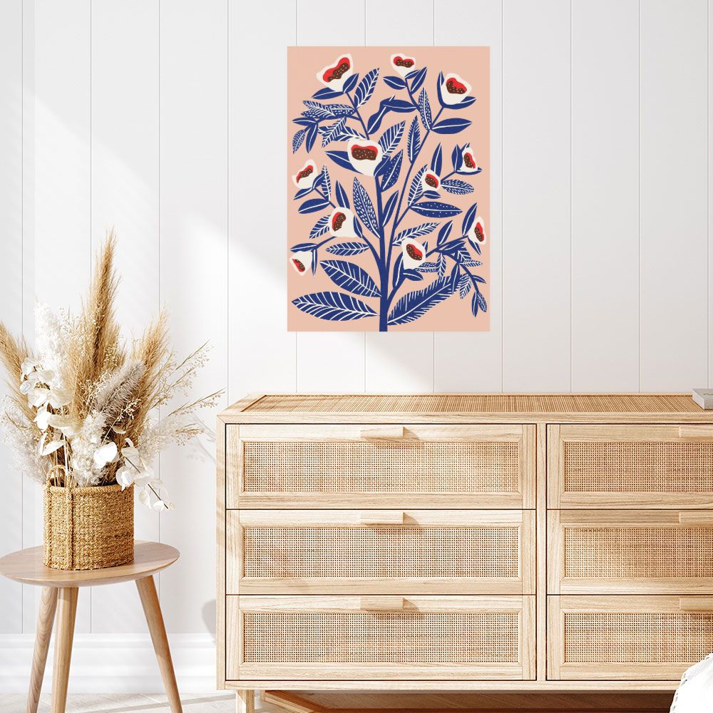Affiche Fleurs élégantes