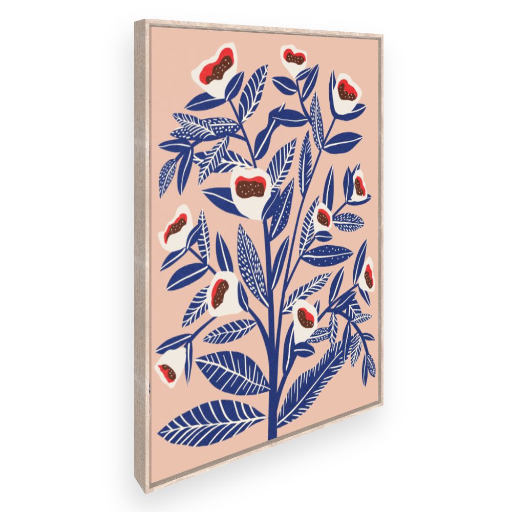 Toile Fleurs exotiques
