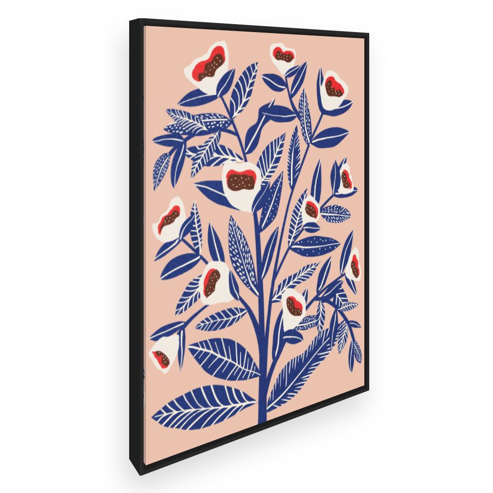 Toile Fleurs exotiques