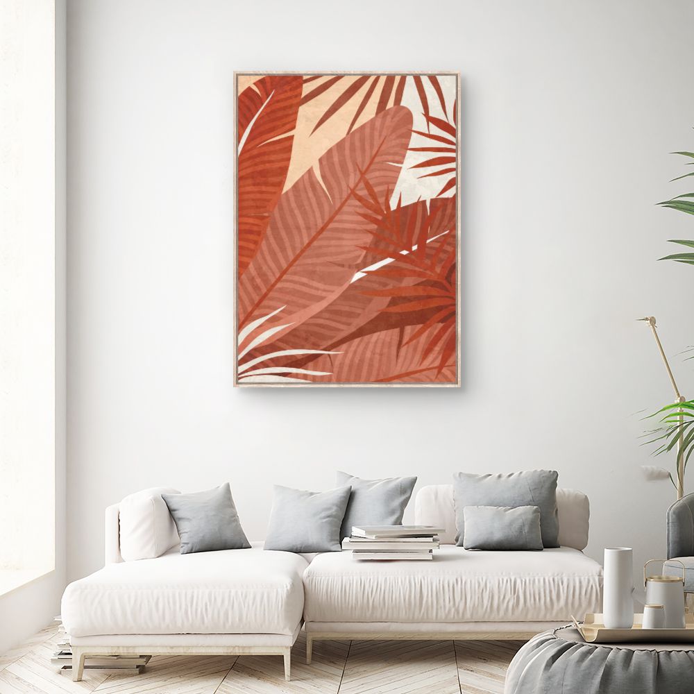 Tableau Feuilles tropicales élégantes