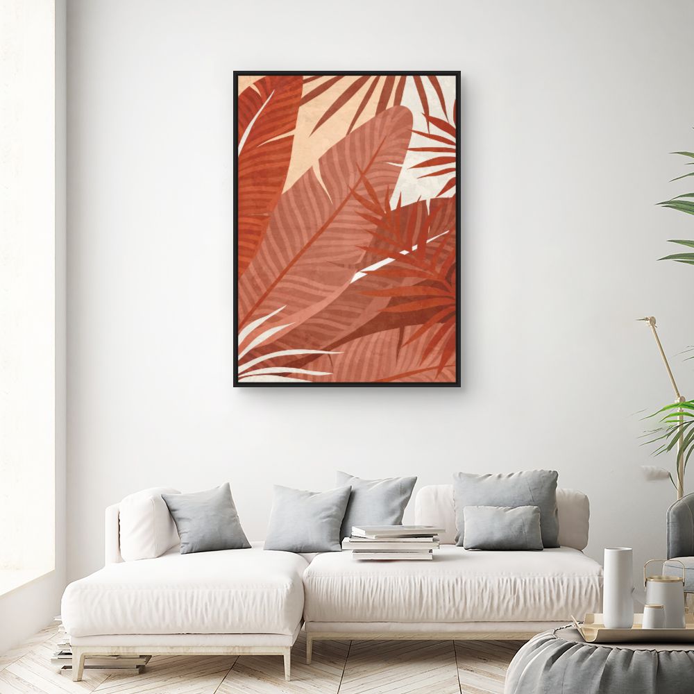 Tableau Feuilles tropicales élégantes