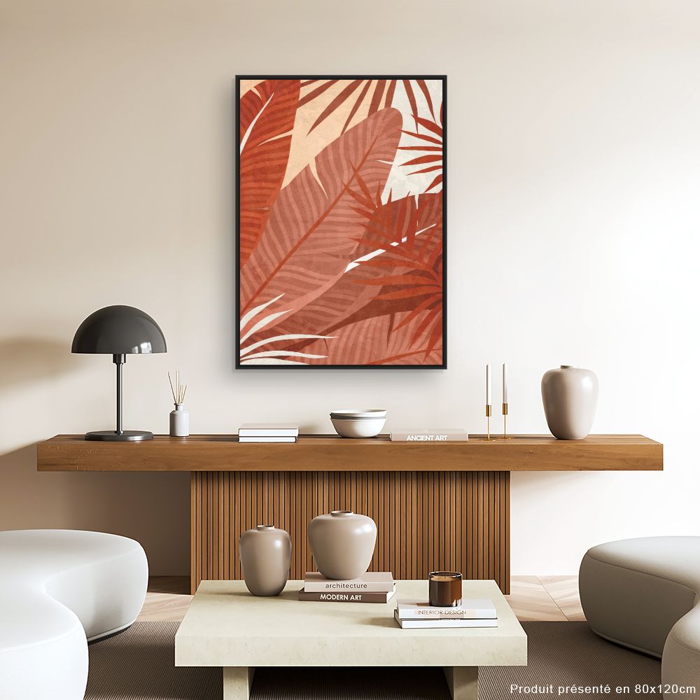 Tableau Feuilles tropicales élégantes