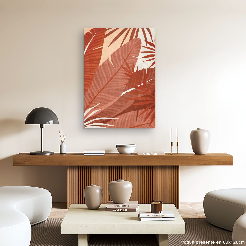 Tableau Feuilles tropicales élégantes