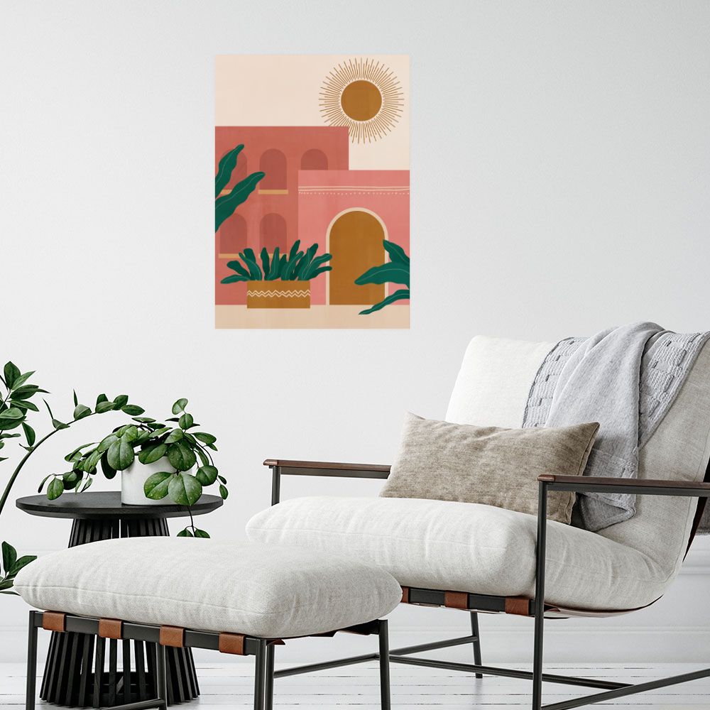 Affiche Oasis moderne