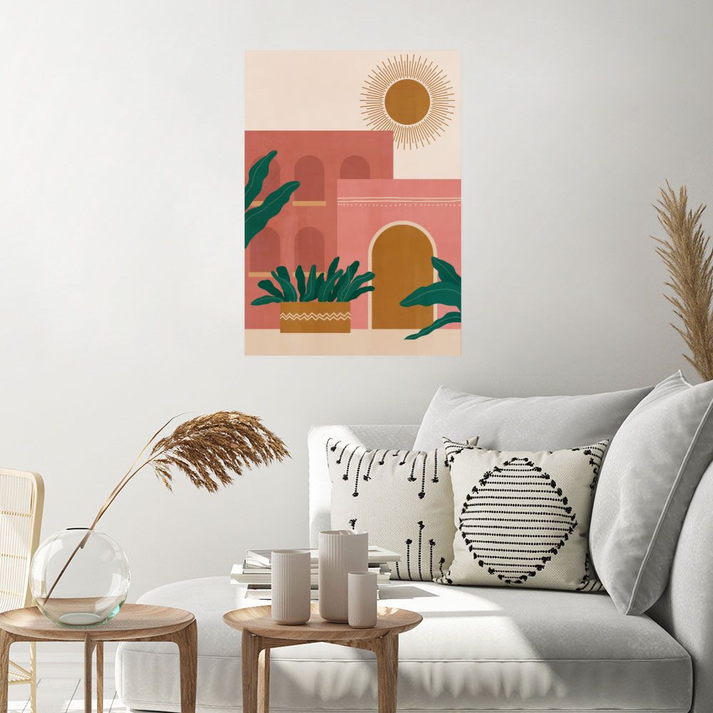 Affiche Oasis moderne