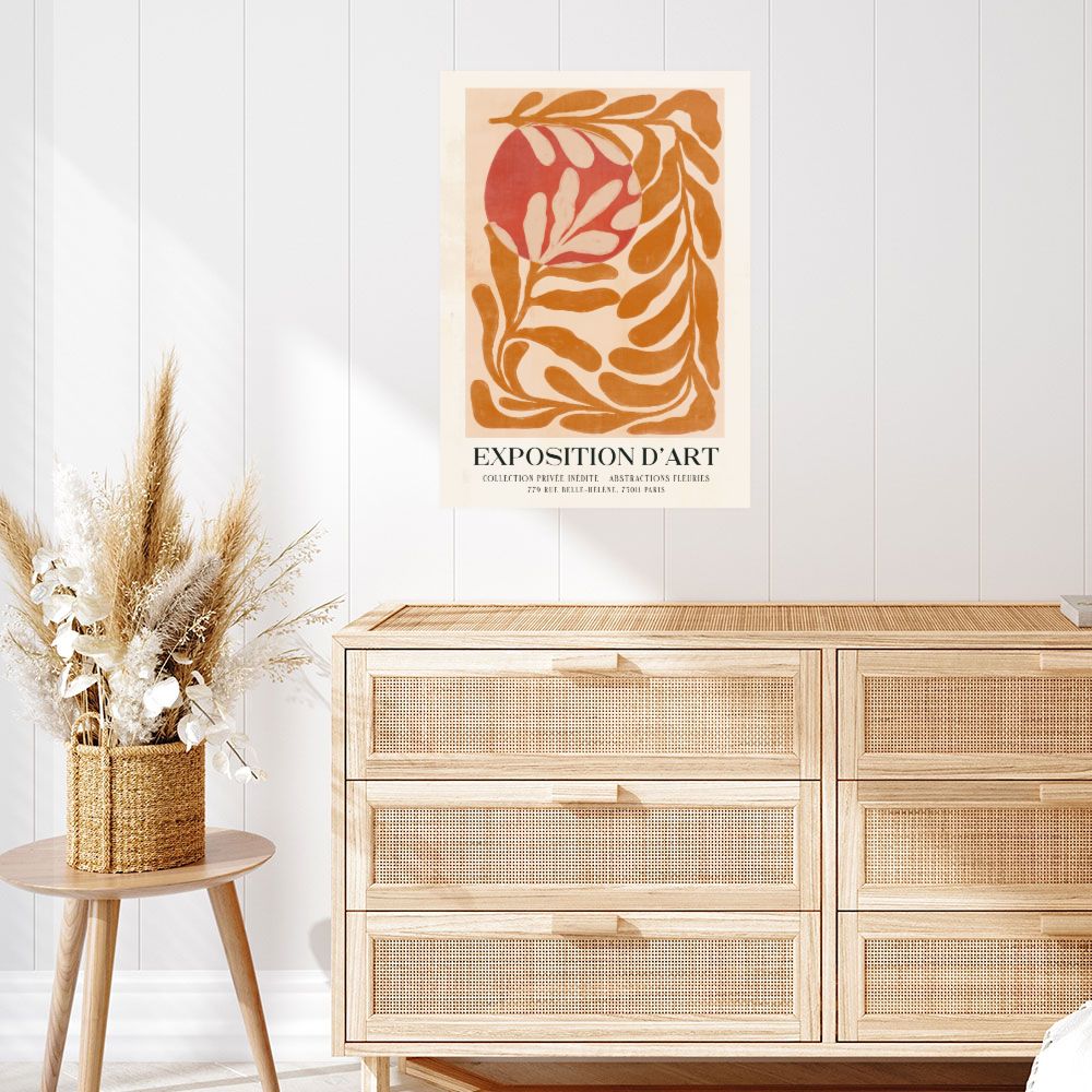 Affiche Abstractions fleuries