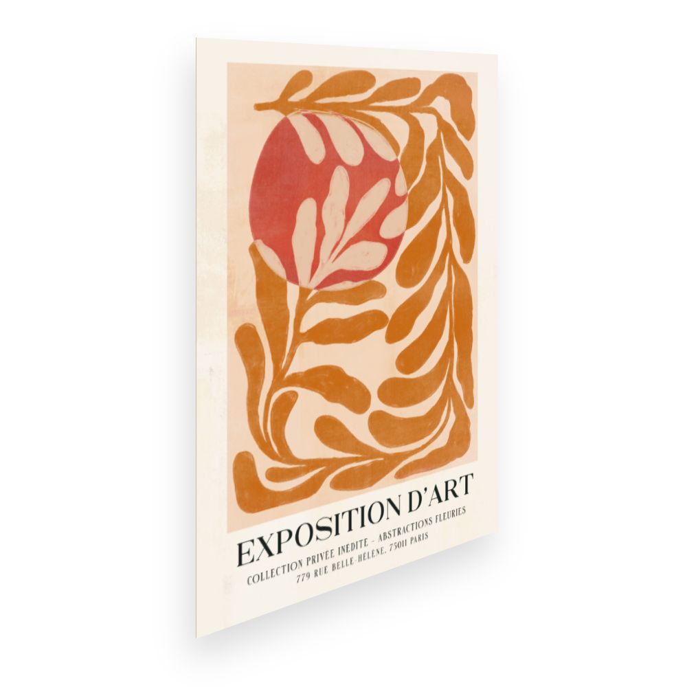 Affiche Abstractions fleuries