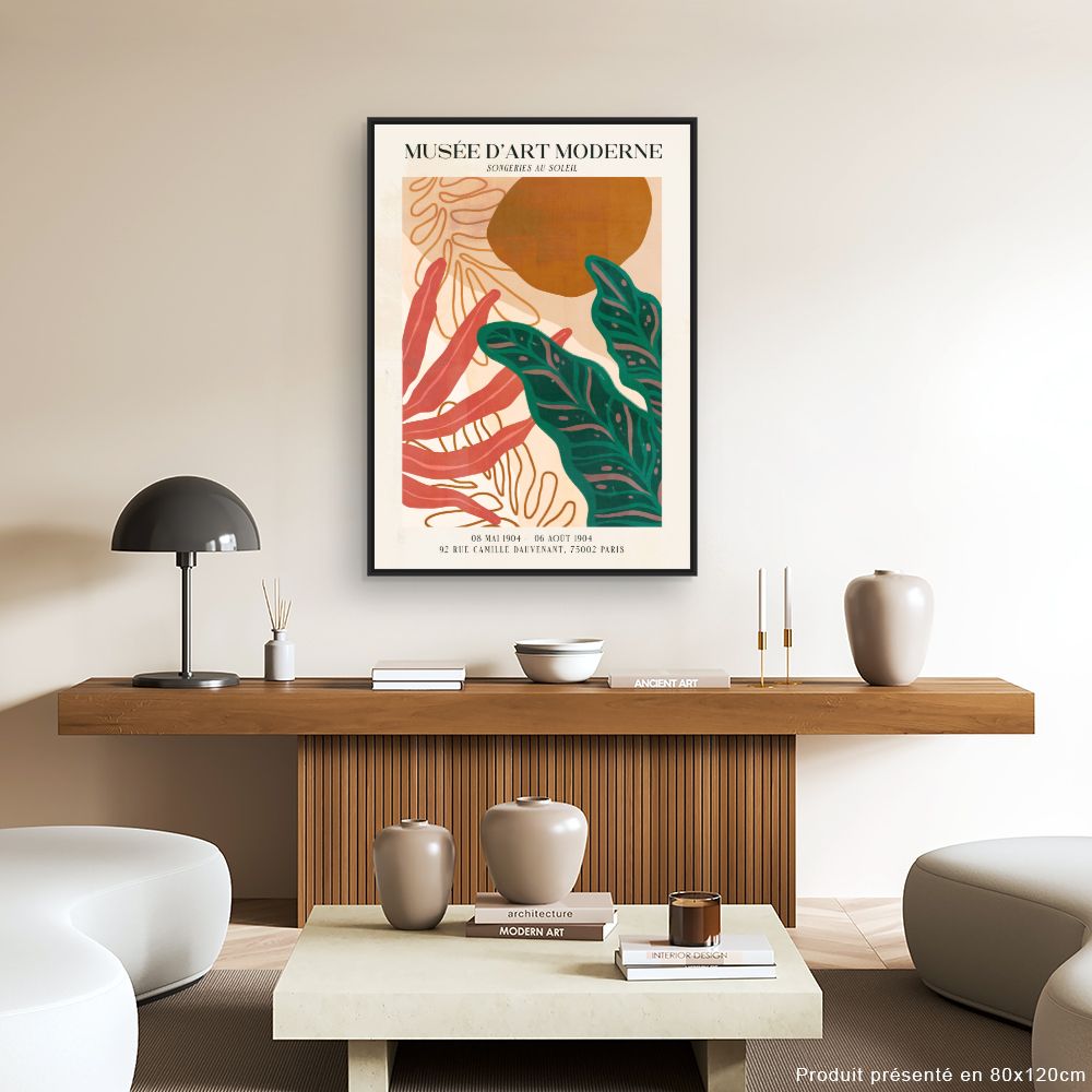 Tableau Fleurs exotiques