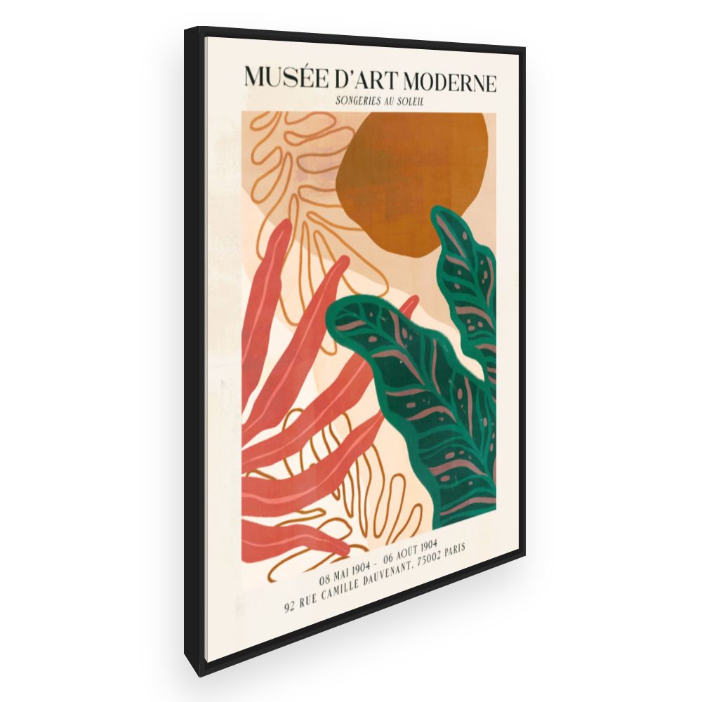 Toile Fleurs exotiques