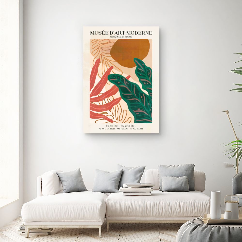 Tableau Fleurs exotiques