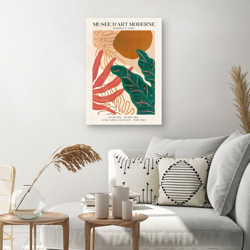 Tableau Fleurs exotiques