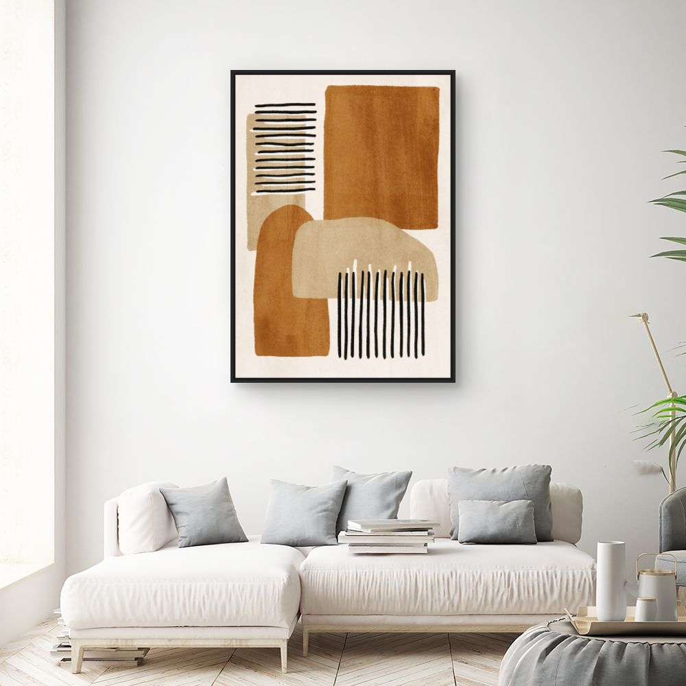 Tableau Formes abstraites modernes