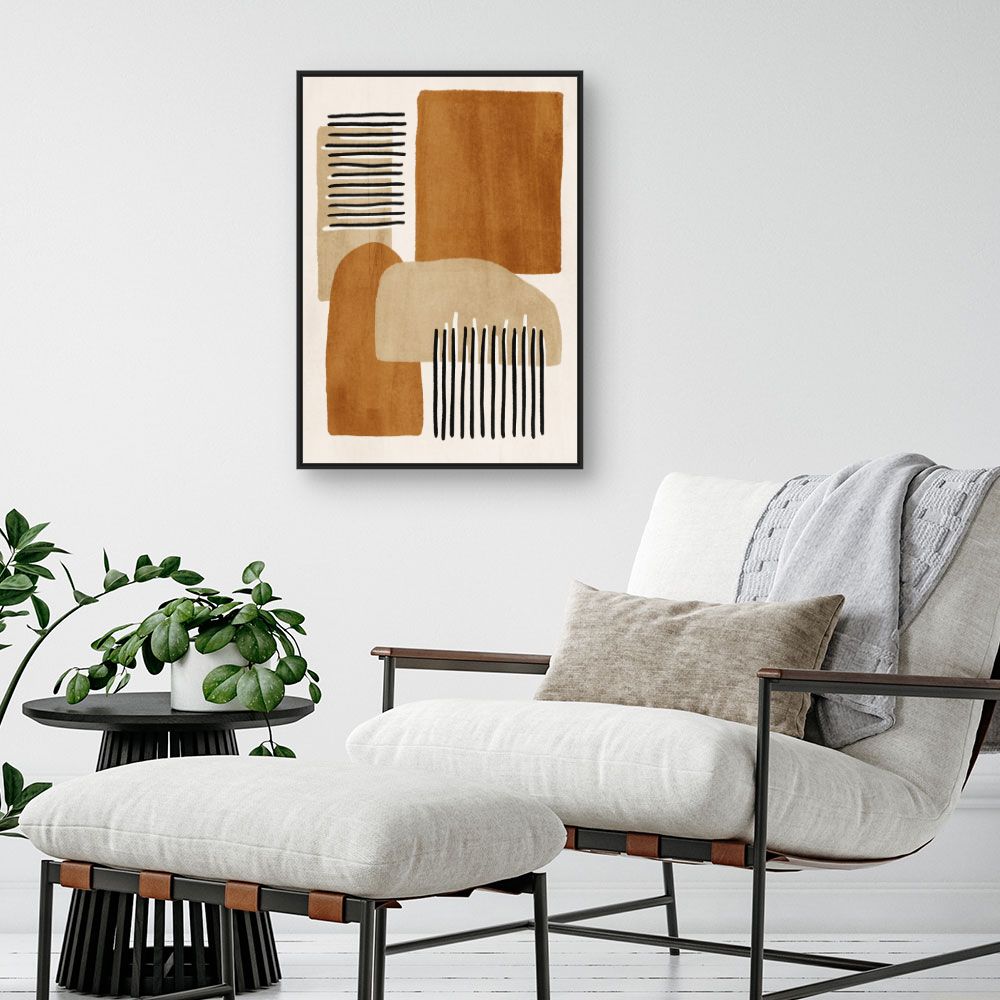 Tableau Formes abstraites modernes