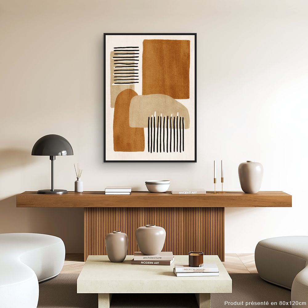 Tableau Formes abstraites modernes