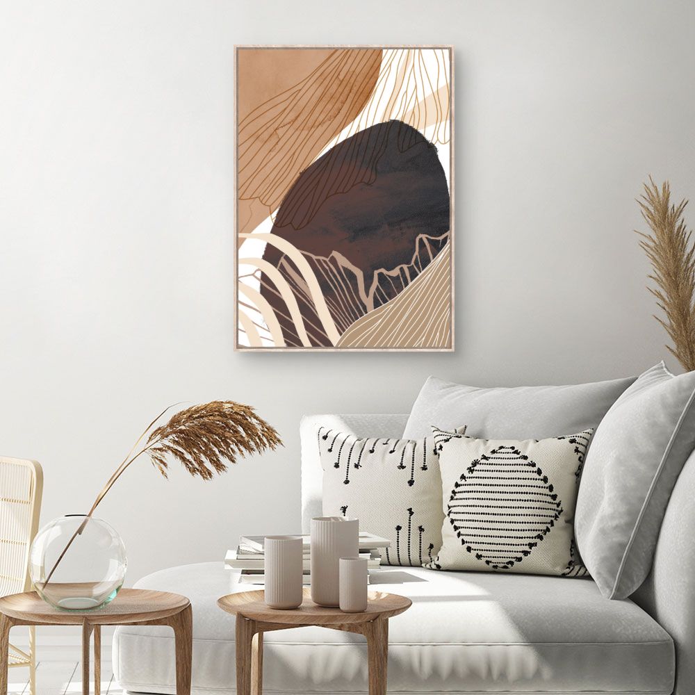 Tableau Abstrait organique