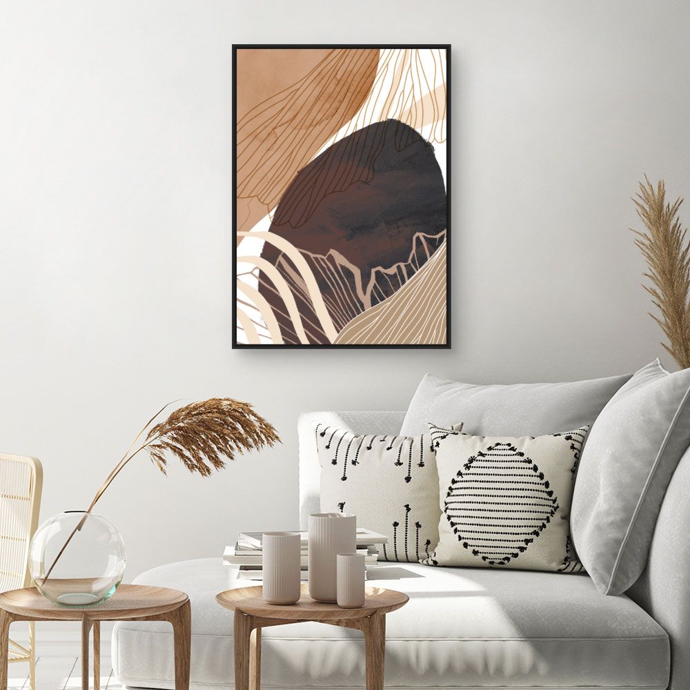 Tableau Abstrait organique