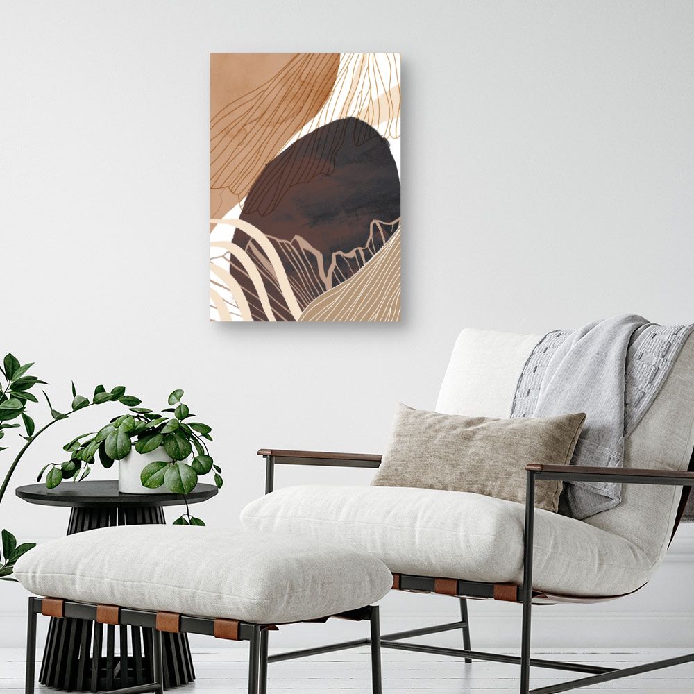 Tableau Abstrait organique