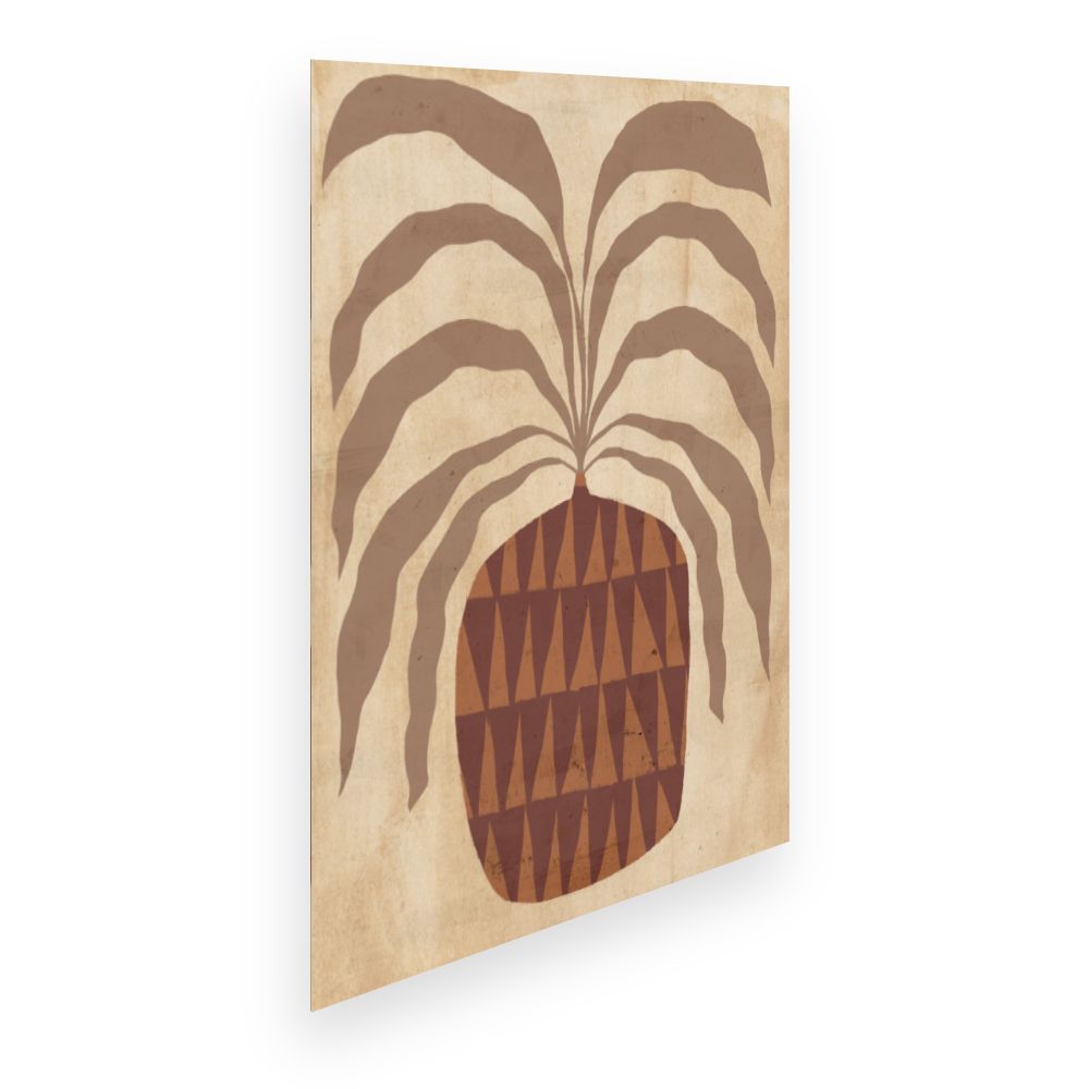 Affiche Feuilles abstraites