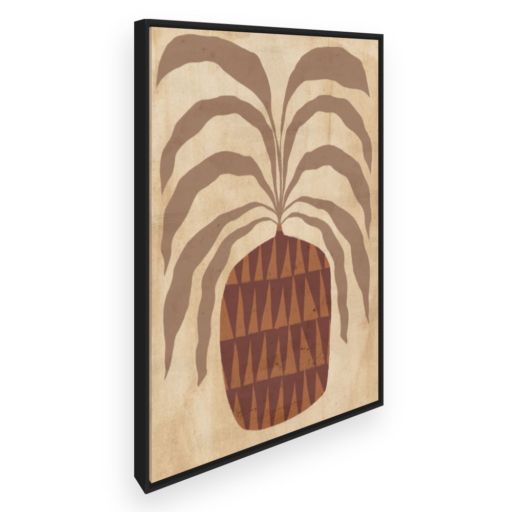 Toile Palme graphique