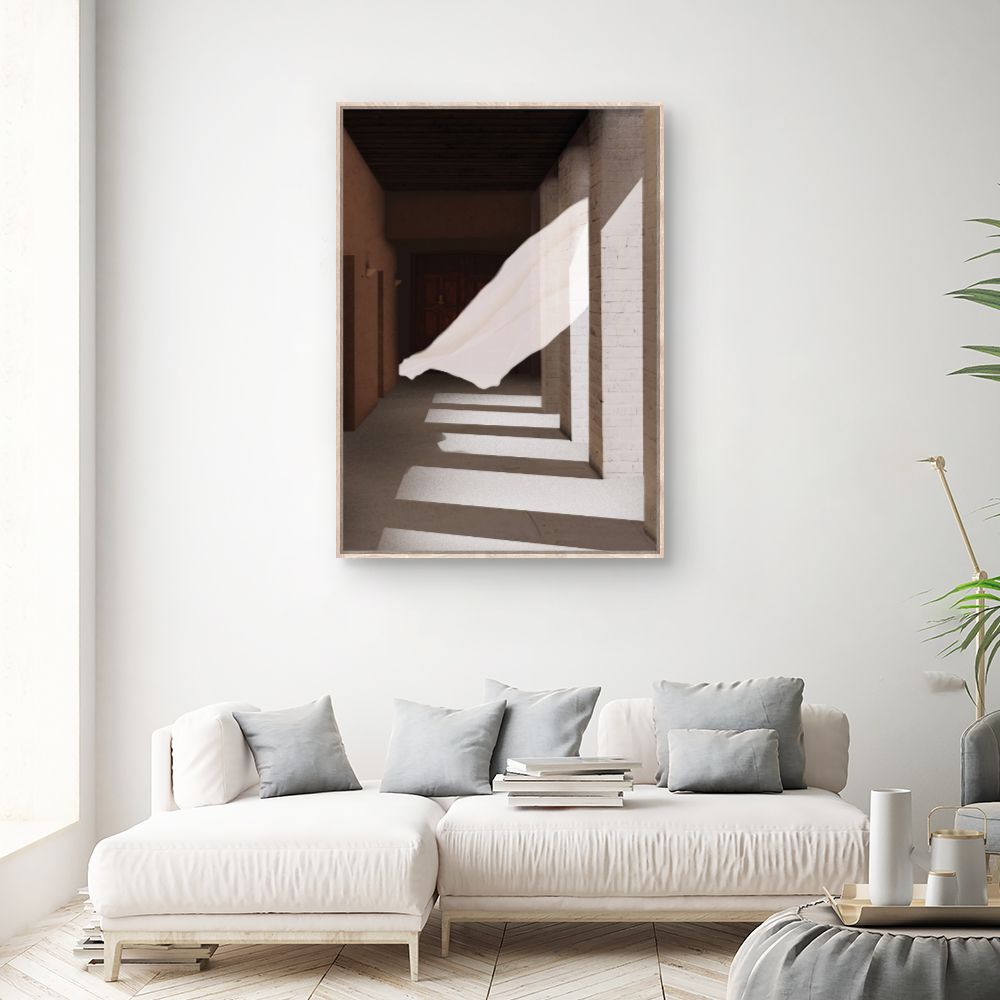 Tableau Voile en lumière