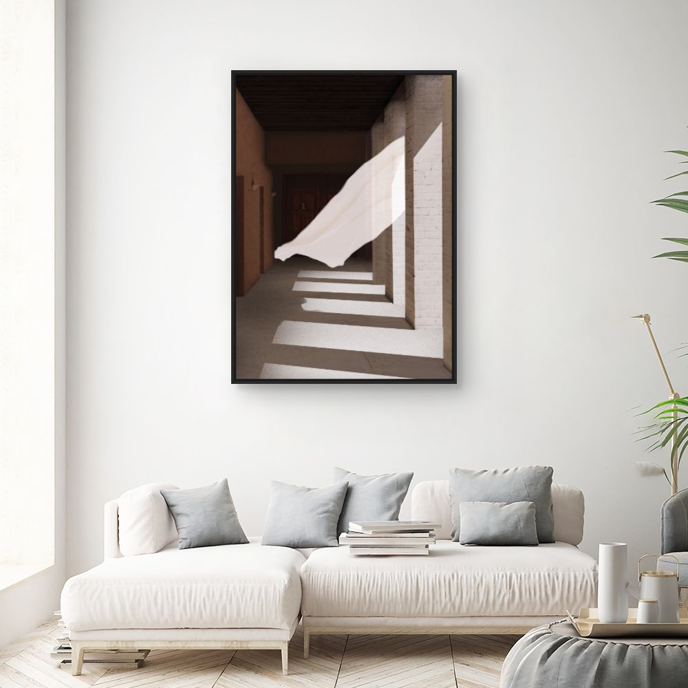 Tableau Voile en lumière