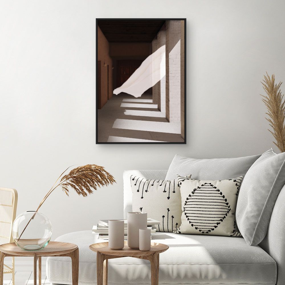 Tableau Voile en lumière