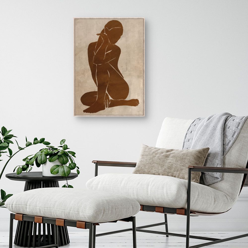 Tableau Silhouette féminine élégante