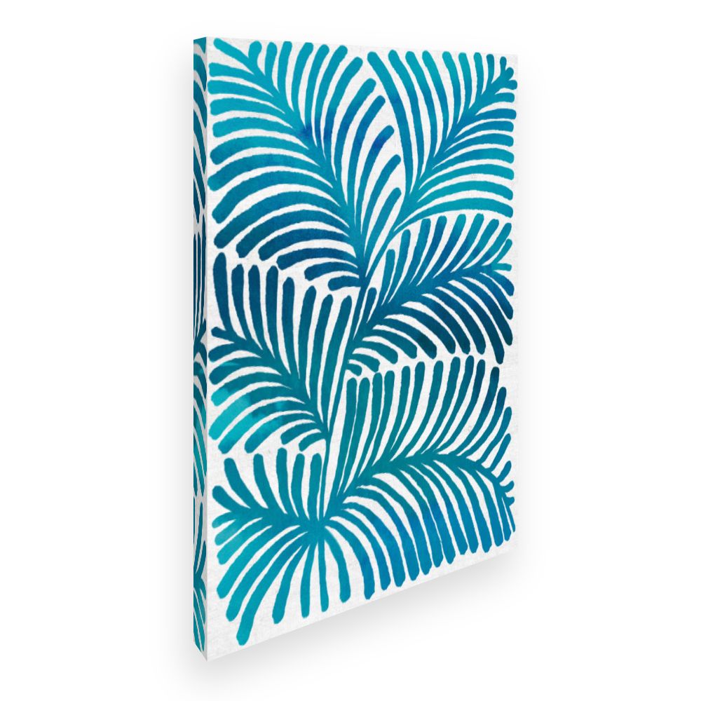 Toile Feuilles élégantes
