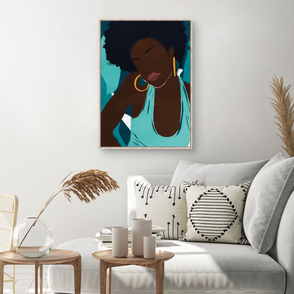 Tableau Élégance afro-chic