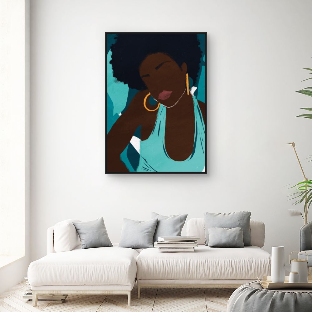 Tableau Élégance afro-chic