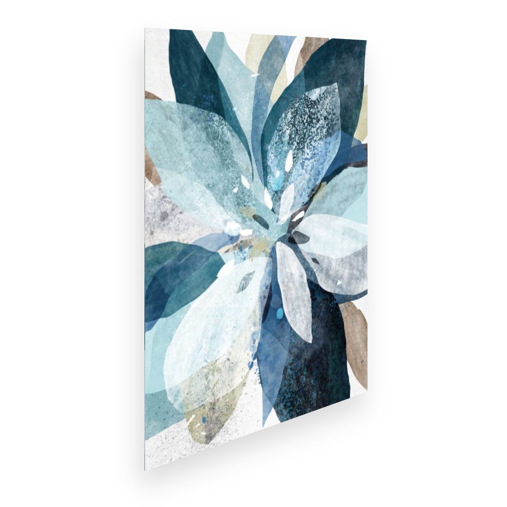 Affiche Fleurs abstraites