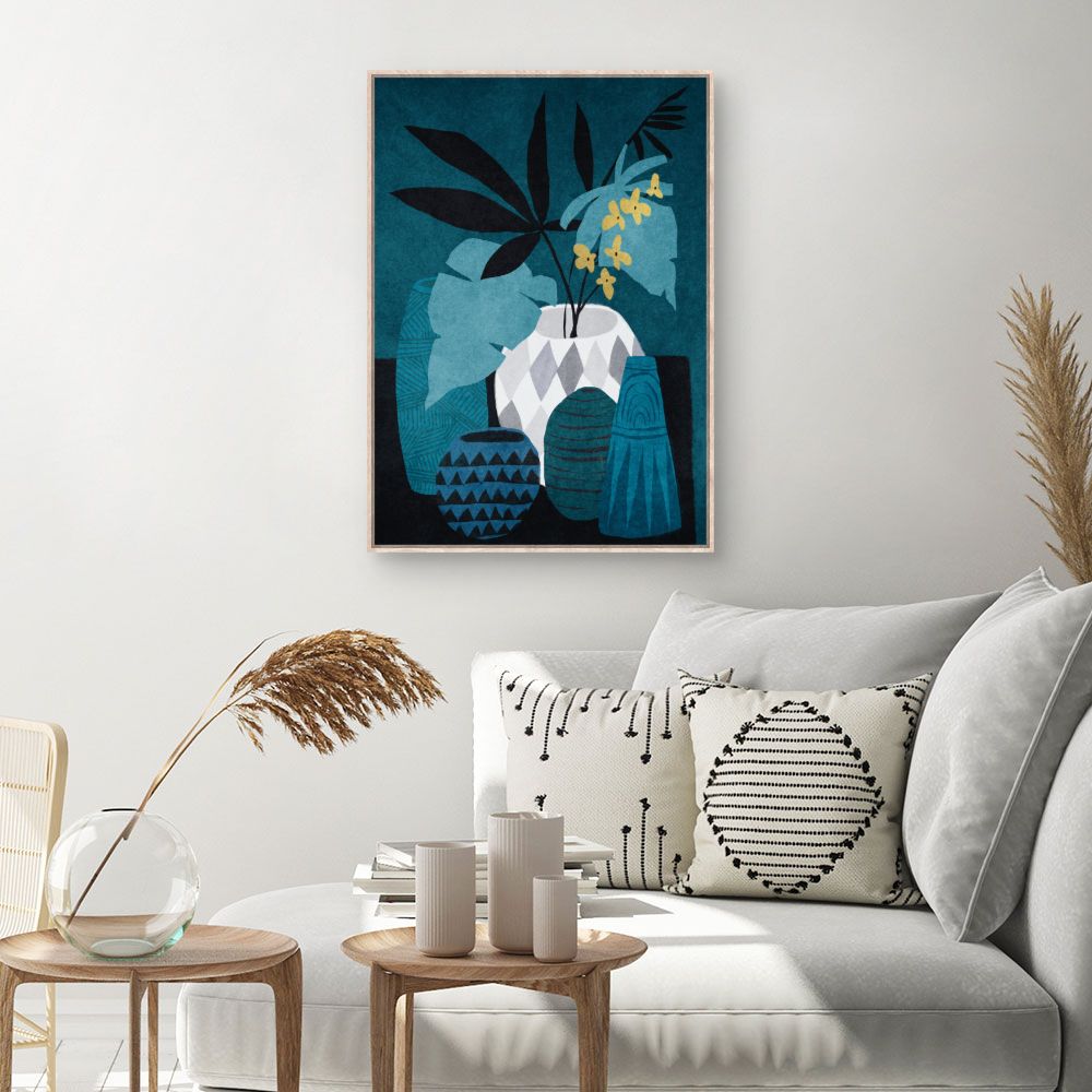 Tableau Compositions végétales stylées