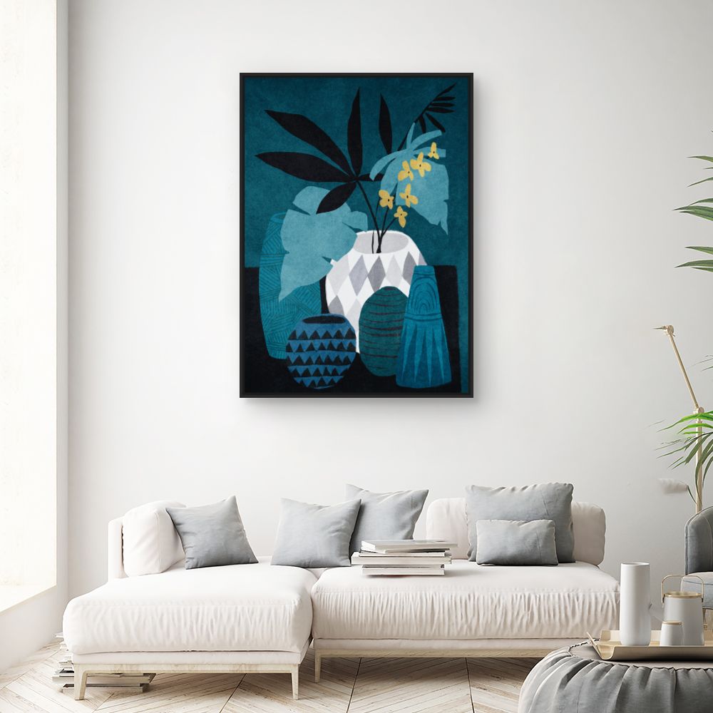 Tableau Compositions végétales stylées