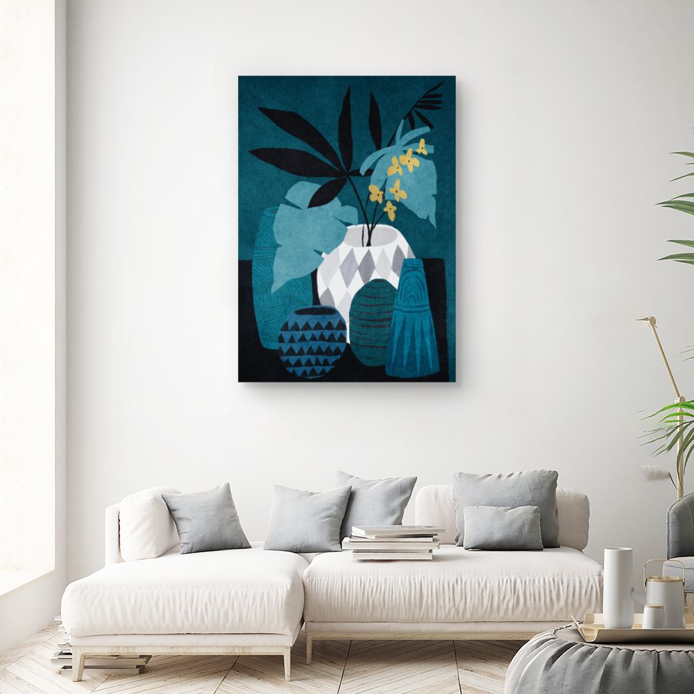 Tableau Compositions végétales stylées
