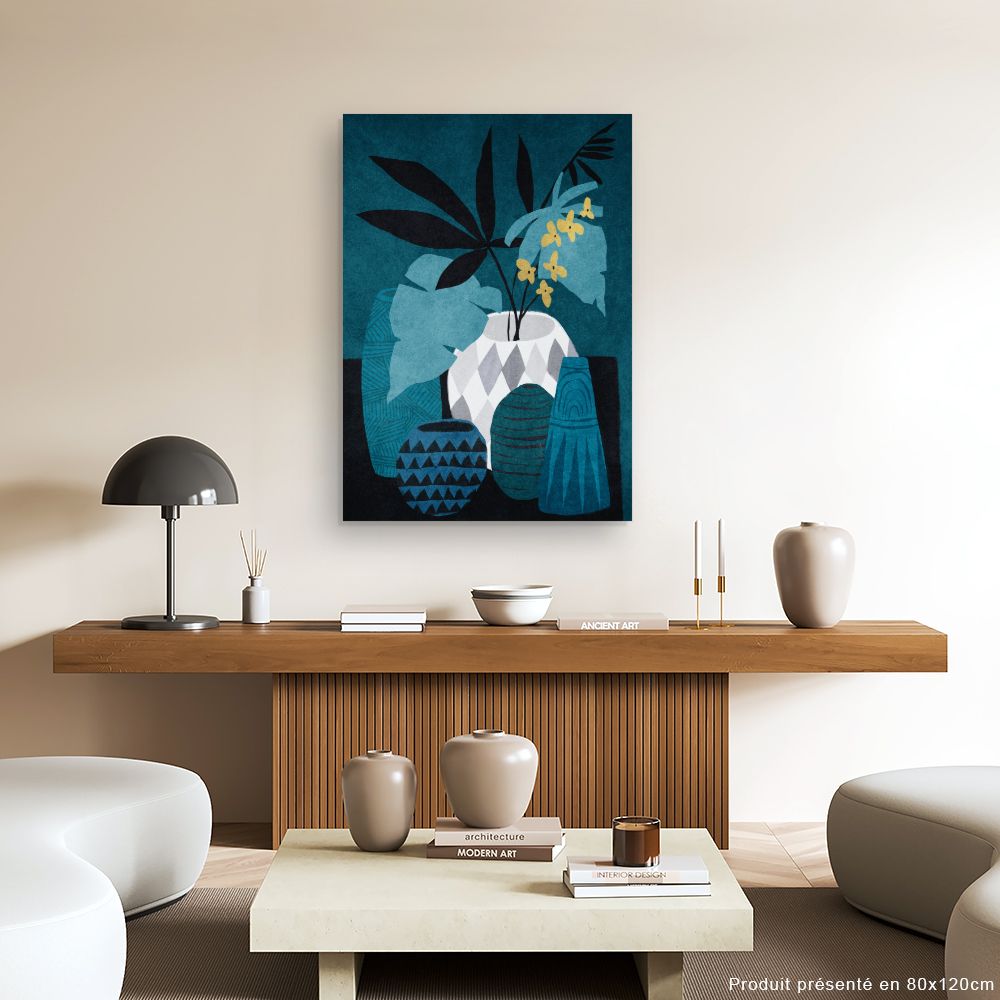 Tableau Compositions végétales stylées