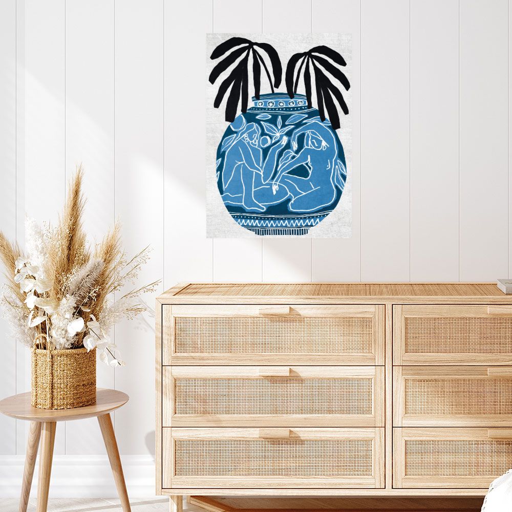 Affiche Vase exotique