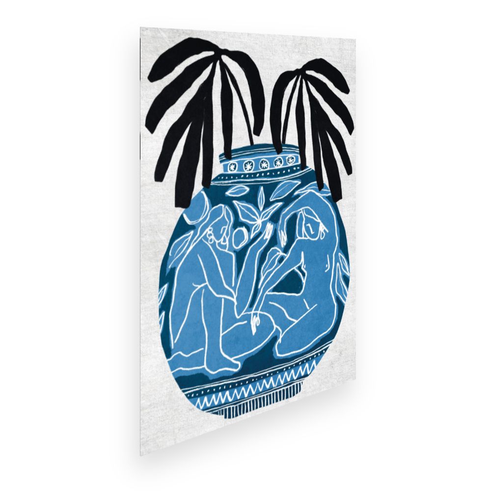 Affiche Vase exotique