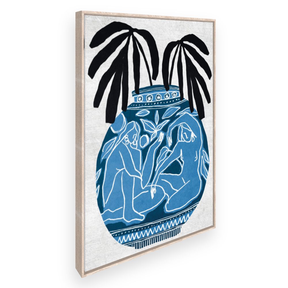 Toile Vase artistique exotique