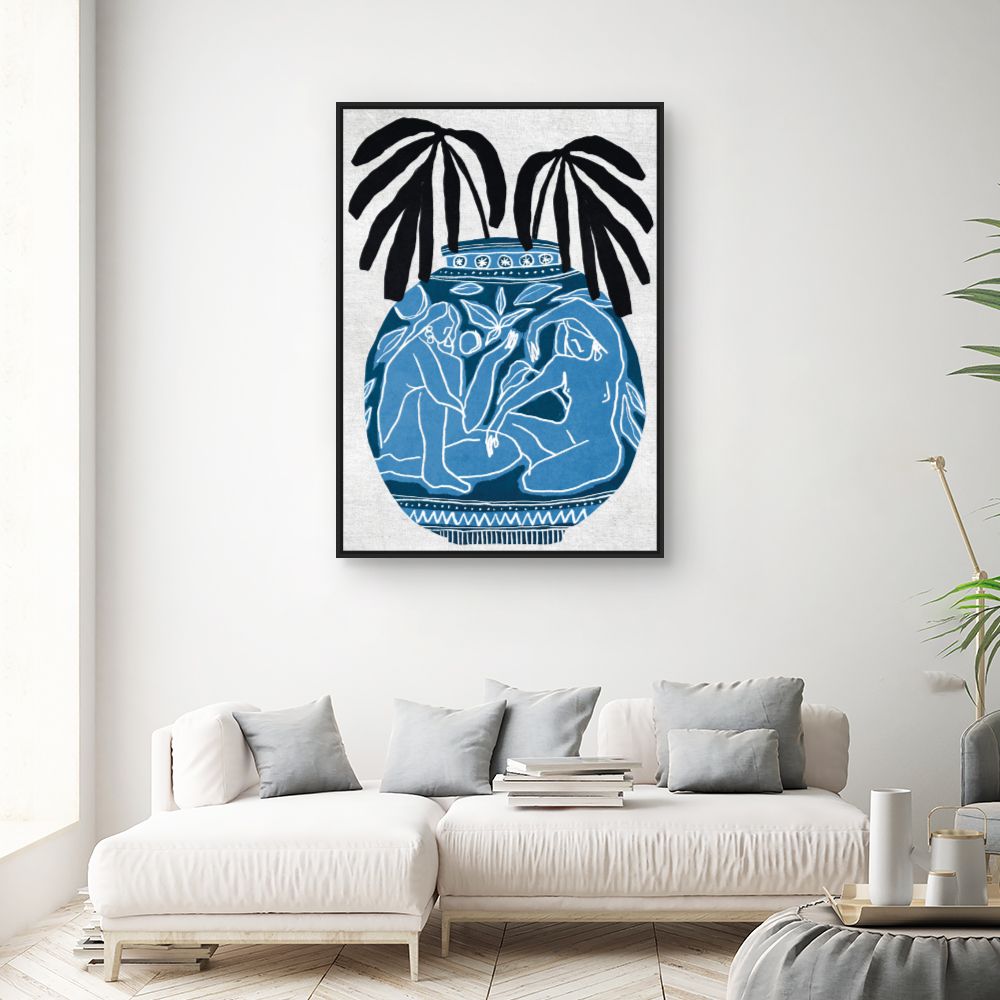 Tableau Vase artistique exotique