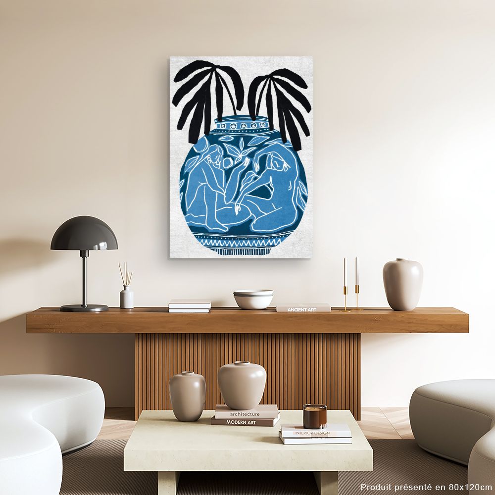 Tableau Vase artistique exotique