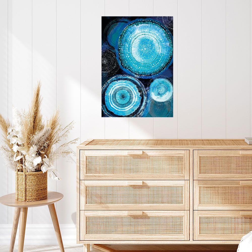 Affiche Orbes étincelants