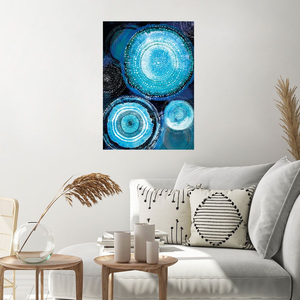 Affiche Orbes étincelants