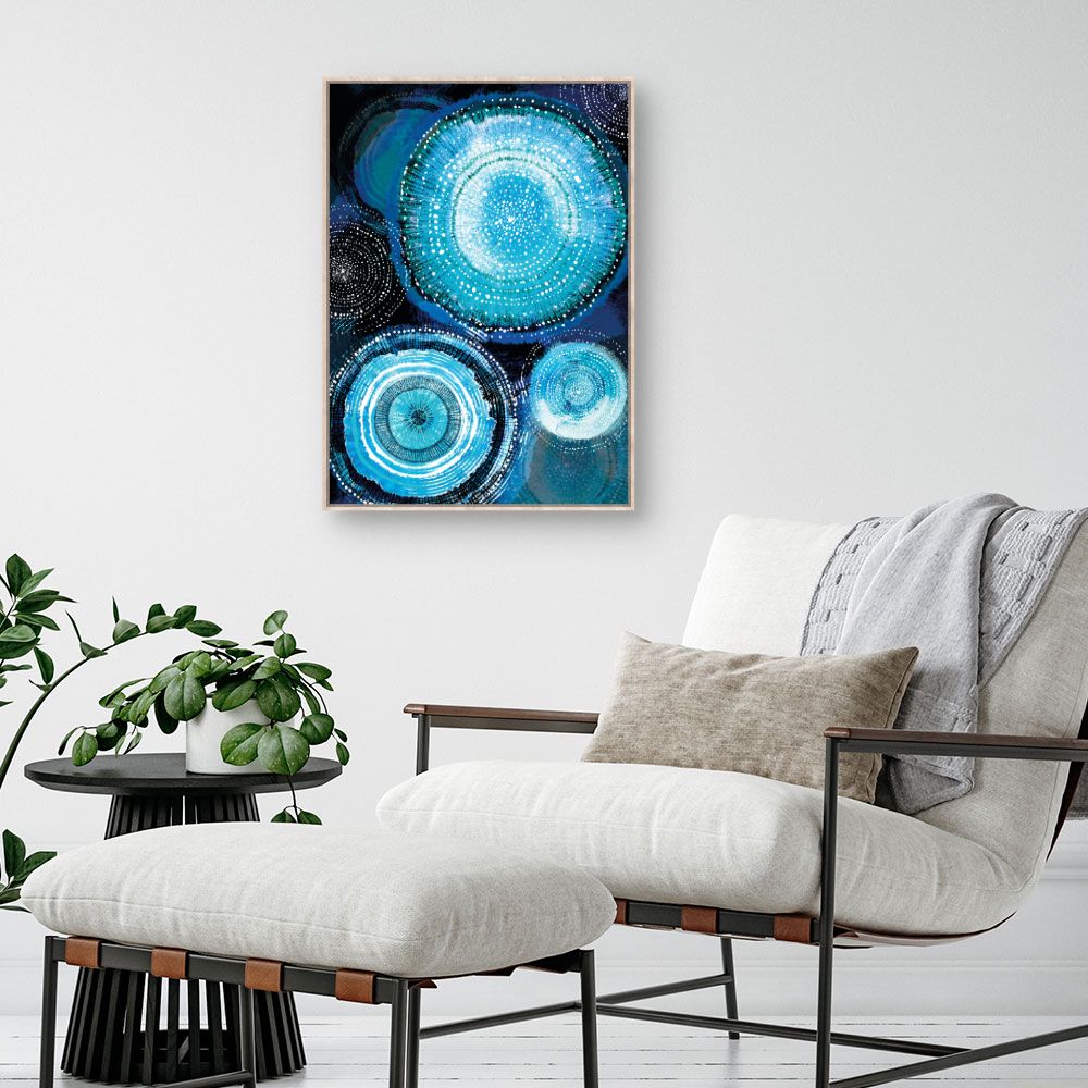 Tableau Cercles hypnotiques