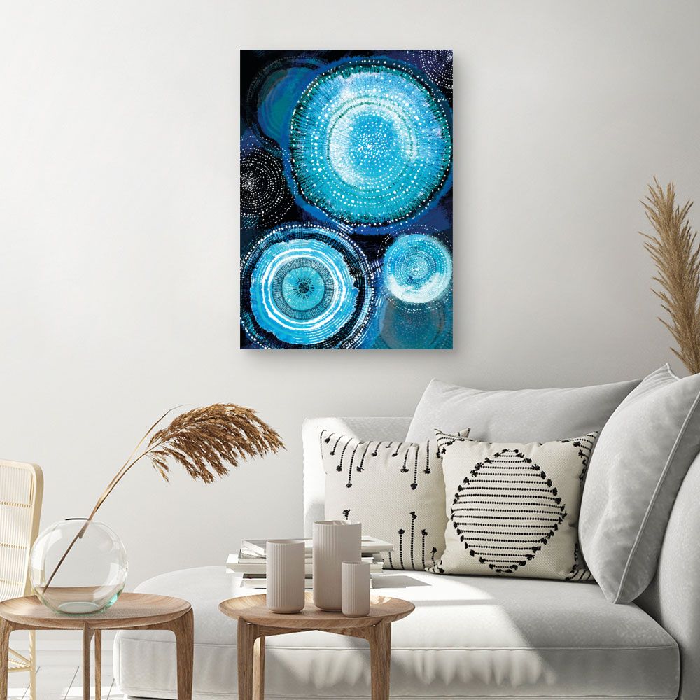 Tableau Cercles hypnotiques