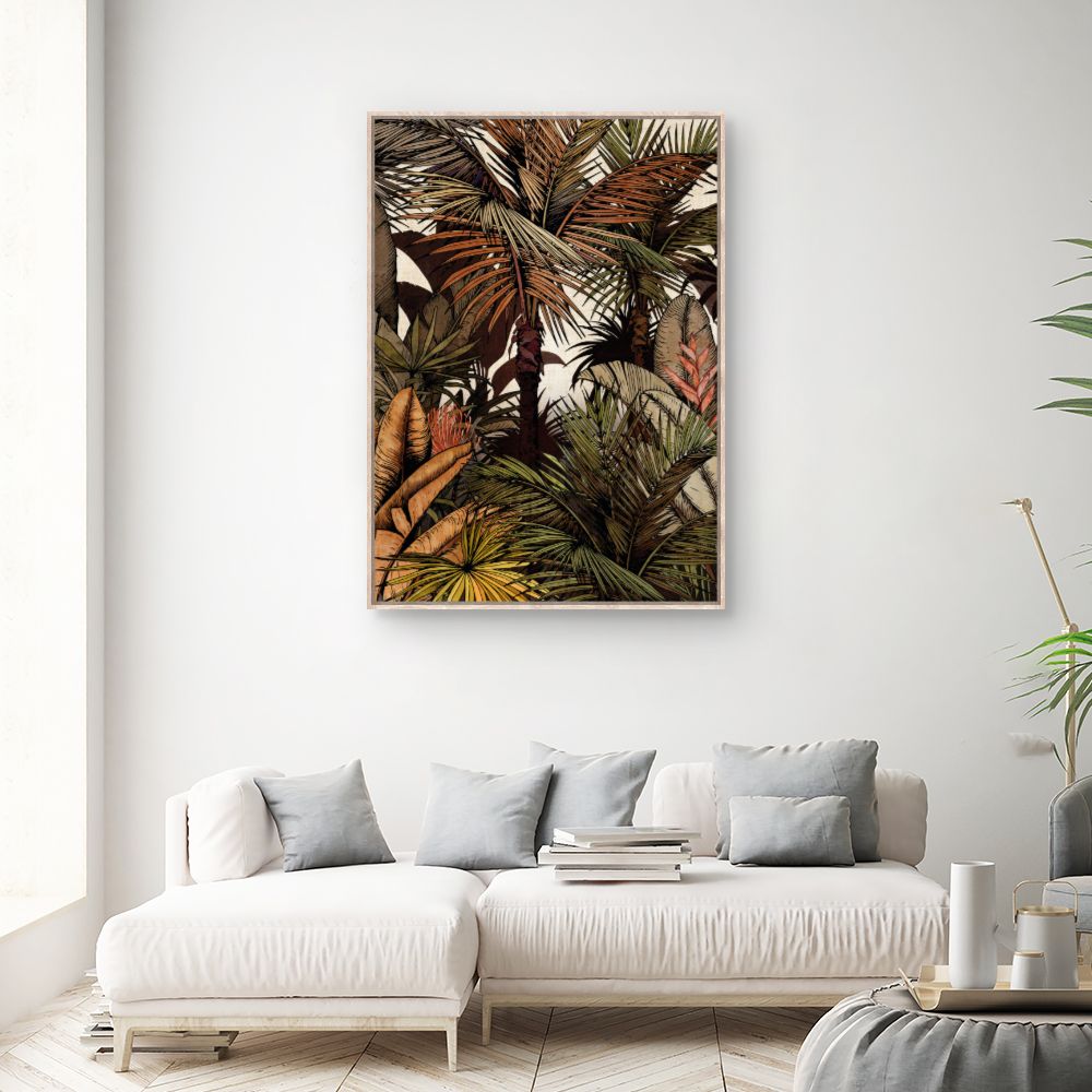 Tableau Jungle luxuriante