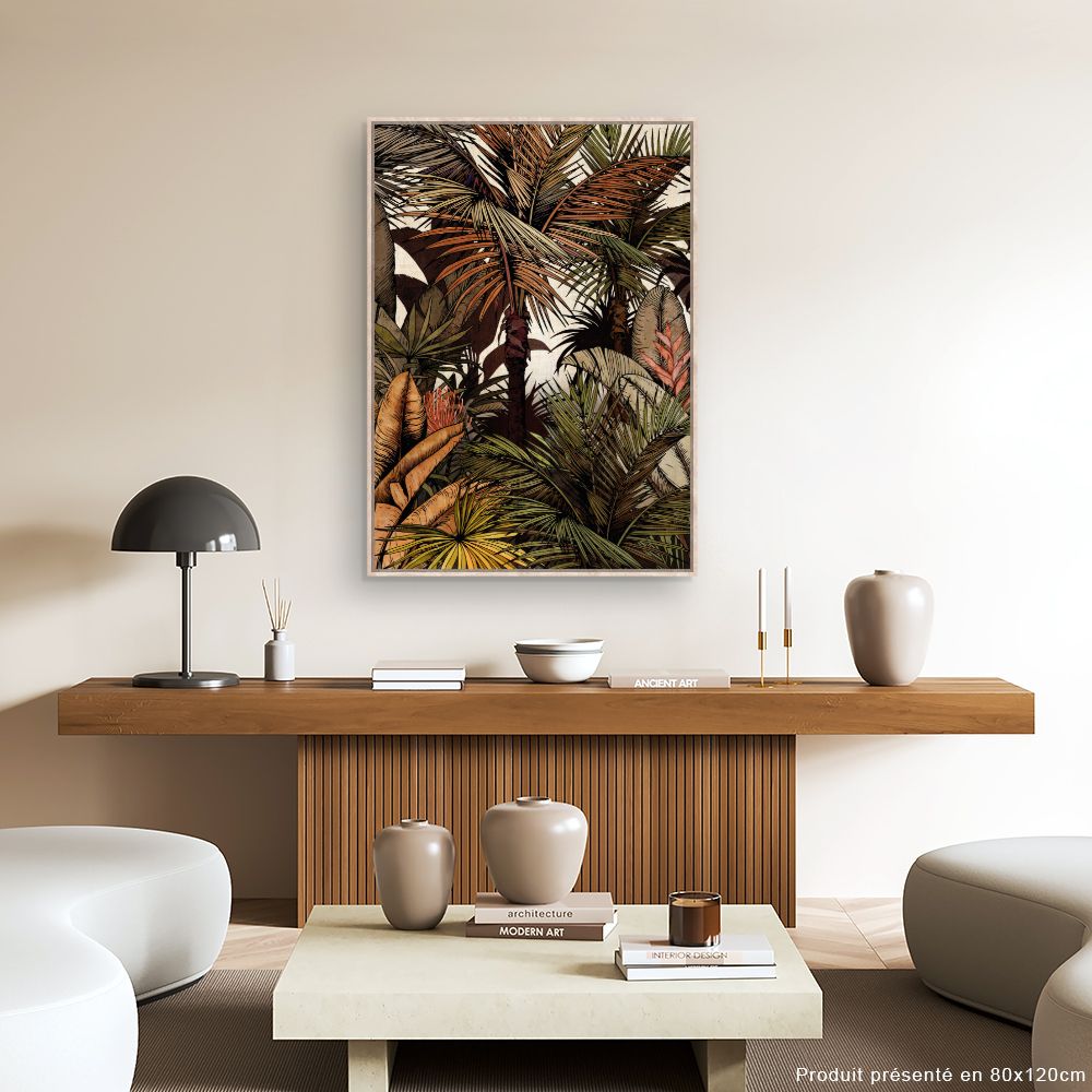 Tableau Jungle luxuriante