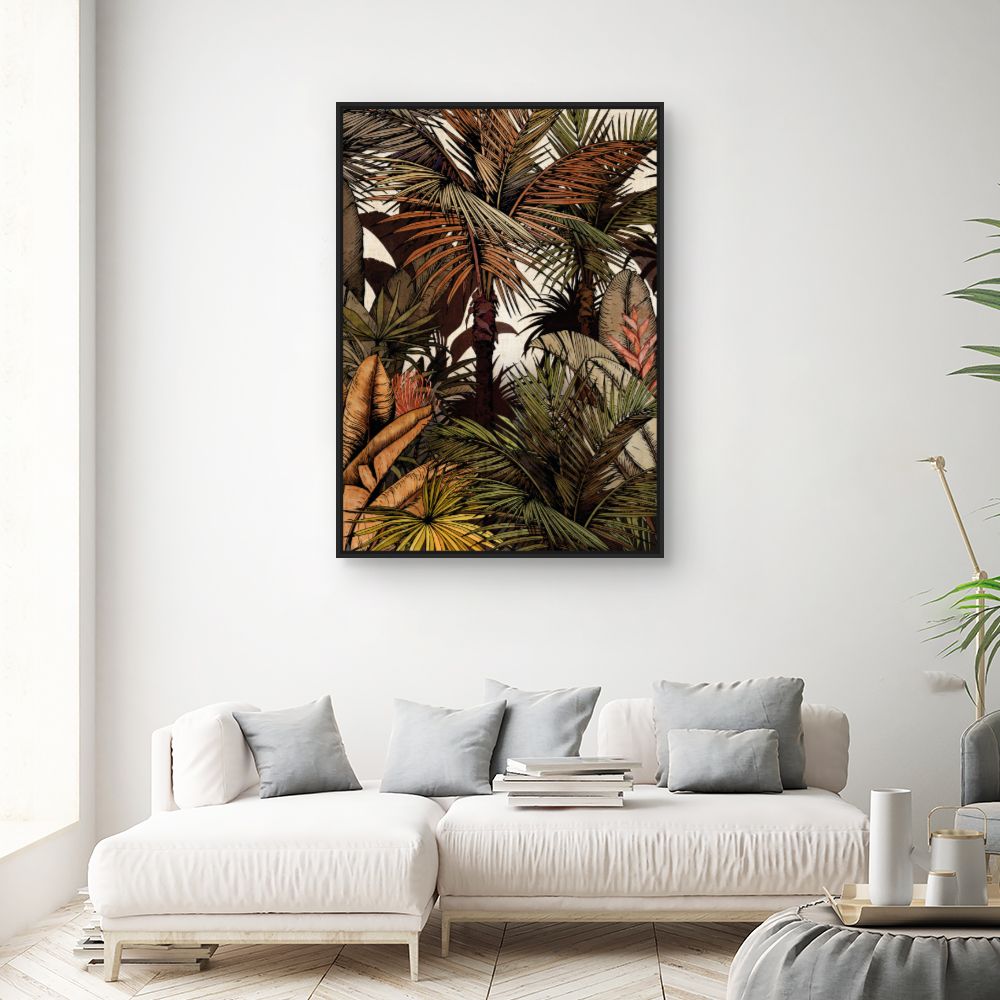 Tableau Jungle luxuriante