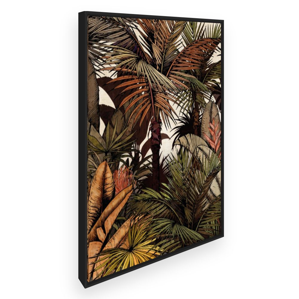 Toile Jungle luxuriante
