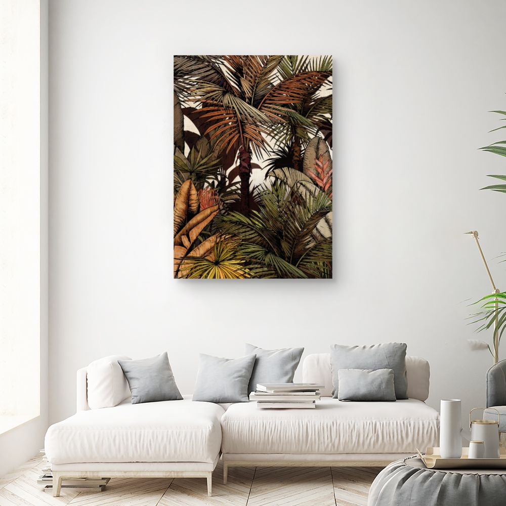 Tableau Jungle luxuriante
